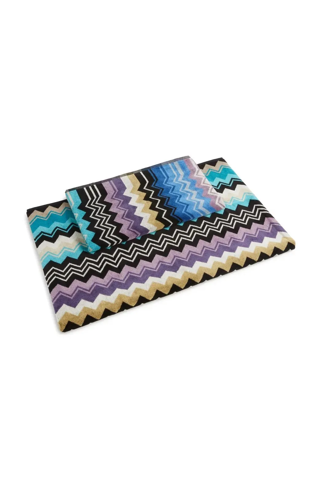 Missoni Home Set Asciugamani 1+1 In Spugna Di Cotone Giacomo - immagine 3