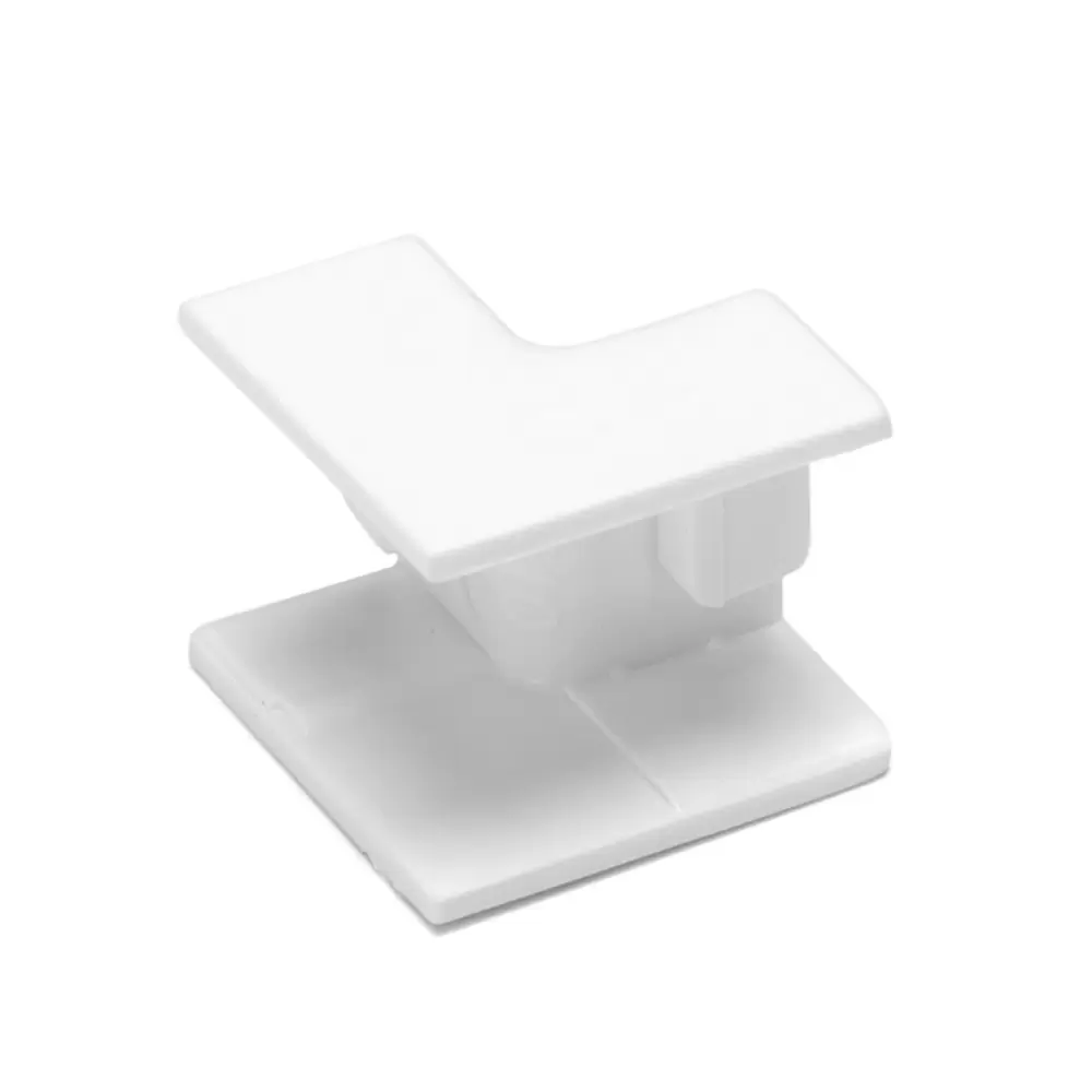 Angolo interno 90° L per Canalina 15x10mm bianca 4pz Aigostar - immagine 3