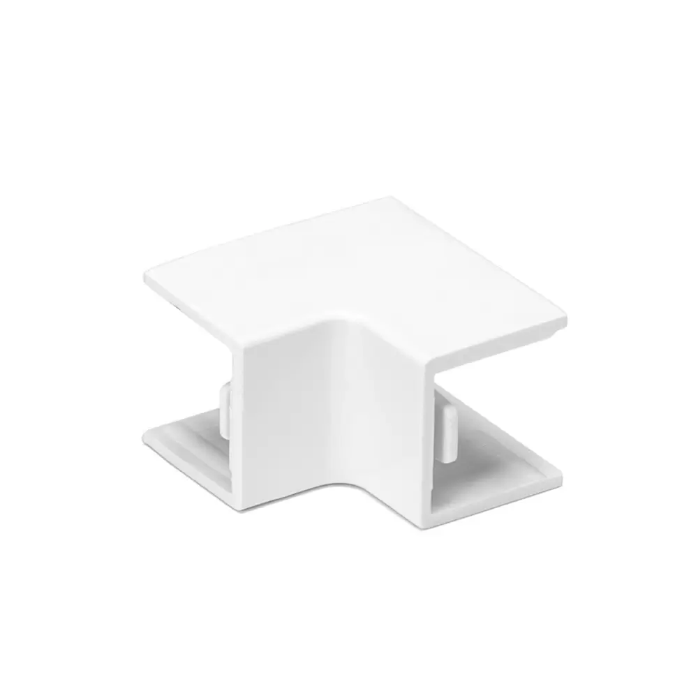 Angolo interno 90° L per Canalina 15x10mm bianca 4pz Aigostar - immagine 4